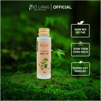 Phấn lạnh bột khử mùi cơ thể bạc hà Pơ Lang lọ 30gam Khử mùi 24 giờ, không vàng áo