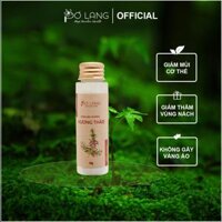 Phấn lạnh bột khử mùi cơ thể Hương Thảo Pơ Lang lọ 30gam Khử mùi 24 giờ, không vàng áo