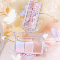 Phấn Má 3 Ô Màu HOLD LIVE SECRET GARDEN BLUSH Chất Phấn Mịn Lì, Dễ Tán Phong Cách Make-up Đa Dạng - Freyja.Makeup