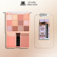 Phấn má 4in1 Sivanna 2 tầng má hồng phấn mắt highlight tạo khối bản nội địa Thái ekkamai beauty