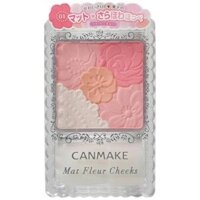 Phấn má Canmake mat fleur cheeks (không nhũ) - Nhật Bản