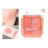Phấn Má Hồng 2 Ngăn Minfei Peach Hàng Nội Địa Trung
