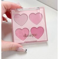 Phấn Má Hồng 4 Ô Dasique Màu 14 Love Heart Dasique Blending Mood Cheek