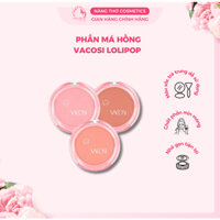 Phấn Má Hồng Bền Màu Vacosi Natural Studio Lolipop Blush Powder