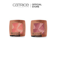Phấn má hồng Catrice Blush Box Glowing + Multicolour Catrice Cosmetics Blush, Cheek Blush, Matte Blush