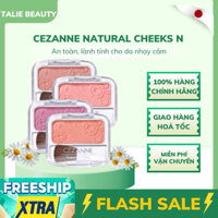 Phấn Má Hồng Cezanne Natural Cheek N Nhật Bản Màu Tự Nhiên Mềm Mịn Lâu Trôi 4g