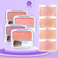 Phấn má hồng Cezanne Natural Cheek N Nhật Bản màu tự nhiên mềm mịn lâu trôi 4g