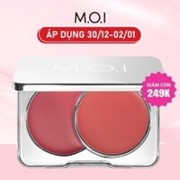Phấn má hồng dạng kem 2 màu M.O.I Dual Cream Blusher 8g