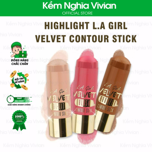 Phấn má hồng dạng kem L.A Girl Velvet Blush Contour Stick