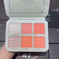 Phấn má hồng highlight MC Make Color 6 ô siêu mịn dễ tán lên màu chuẩn đẹp HOKLOKS STORE