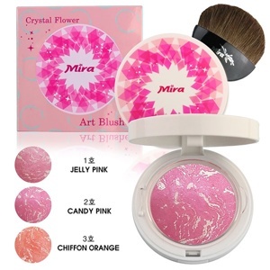 Phấn má hồng hoa cương Mira Crystal Flower Art Blusher