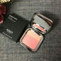Phấn má hồng Kiko Shade Fusion Trio Blush