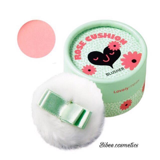 Phấn má hồng The Face Shop Lovely MEEX Pastel Cushion Blusher