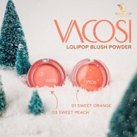 Phấn Má Hồng VACOSI NATURAL STUDIO LOLIPOP BLUSH POWDER