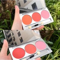 Phấn má Kryolan 3 ô chọn màu