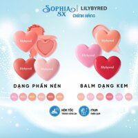 Phấn má LILYBYRED dạng NÉN Luv Beam Cheek/ dạng KEM Luv Beam Cheek Balm mềm mịn lì siêu xinh