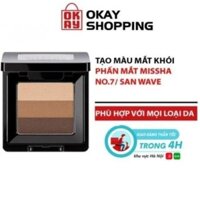 Phấn Mắt 3 màu  Missha Triple Shadow No.7 Sand Wave