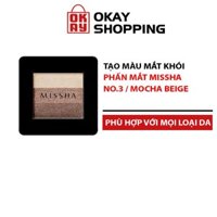 Phấn Mắt 3 màu Missha Triple Shadow No.3 Mocha Beige 1.5g