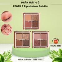 PHẤN MẮT 4 ô PEACH C Eyeshadow Palette