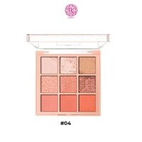 PHẤN MẮT 9 Ô VELVET TOUCH PALETTE SIVANNA HF4030