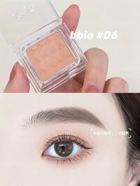 Phấn mắt bbia hạt mẹ chân mày đơn sắc 06 lớp nền bản nhỏ mờ 02 màu đất 08 bột đào rang màu trà sữa phấn mắt focallure