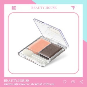 Phấn mắt Cezanne Two - Color Eyeshadow Lame Series #2 3.8g