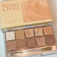 PHẤN MẮT CLIO PRO EYE PALETTE #02 BROWN CHOUX