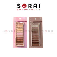 Phấn mắt Coou 11 Daiso Nhật Bản 2 bảng màu