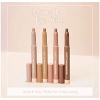 Phấn mắt dạng bút sáp siêu lì  MeiLinda Pop Eye Stick Glitter & Matte Thái Lan