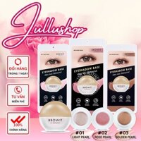 Phấn mắt dạng kem ánh ngọc trai Browit Eyeshadow Base Thái lan