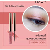 Phấn mắt dạng kem nhũ Browit By Nongchat Glit and Glow Eyeglitter nhũ chống giột nước nhanh khô