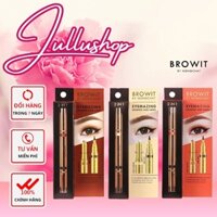 phấn mắt dạng kem và kẻ mắt nước 2in1 Thái lan siêu mảnh và không trôi Browit by NongChat Eyemazing Shadow and Liner