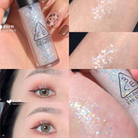 Phấn mắt dạng lỏng 3ce Hàn Quốc siêu long lanh ngọc trai sáng bóng một giọt nước mắt sequins lưu ý kép Yu Shuxin phấn mắt