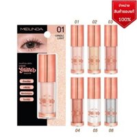 Phấn mắt dạng lỏng ống tròn MEILINDA LIQUID GLITTER SHADOW Độ sáng cao, highlight lấp lánh nhiều màu cho mắt phát sáng