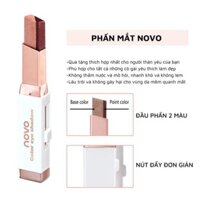 Phấn mắt dạng thỏi Novo Eyes Shadow 2 Line_ Đẹp xuất sắc