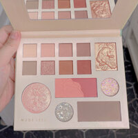 Phấn Mắt Độ Bóng Cao Blush Đa Năng Tất Cả Trong Một Đĩa Ngọc Trai Trà Sữa Mờ Màu Đất Kim Sa Lấp Lánh Sáng Sinh Viên Giá Rẻ20250331