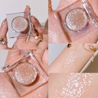 Phấn Mắt Đơn Sắc Ánh Nhũ Lấp Lánh Chống Nước FAICCIA