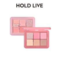 Phấn mắt HOLD LIVE 6 ô bên màu màu mịn lỳ lâu trôi |phukientrangdiem