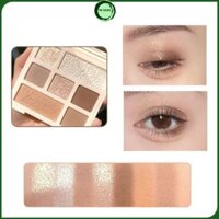 Phấn Mắt Hold Live Paris Garden Eyeshadow Palette 7 Ô Màu Kèm Phấn Má Trong Trẻo, Lấp Lánh - Mibebe