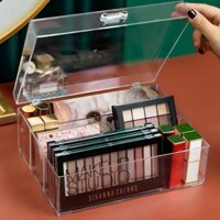Phấn Mắt Hộp Bảo Quản Trang Điểm Có Nắp Đệm Bột Son Môi Giá Để Đồ Để Bàn Chống Bụi Giá Để Đồ Nhà Máy Cung Cấp Trực Tiếp