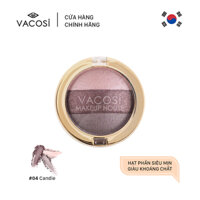 PHẤN MẮT HỘP TRÒN VACOSI TRIO EYESHADOW - 04 Candie