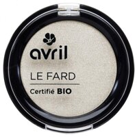 Phấn Mắt Hữu Cơ Avril Màu Trắng Ngà Ánh Xà Cừ Ivoire Nacré 2,5g