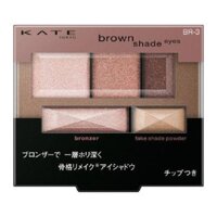 Phấn mắt KATE Brown Shade Eyes 3g với 5 gam màu của Kanebo Nhật bản nội địa