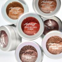 Phấn Mắt Kim Tuyến 5 Màu TOUCH IN SOL Metalist Sparkling Foiled Pigment Nhũ Mắt Kim Tuyến Lấp Lánh Đơn Màu Lâu Trôi Đặc Biệt Highlighter