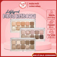 Phấn Mắt Lilybyred Mood Keyboard Membership Care 10ô lâu trôi bền màu 10.5G - Em xinh tươi