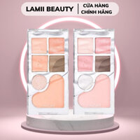 Phấn mắt + má hồng + highlight 3in1 Romand Bare Layer / 3CE multi eye color palette Dry bouquet