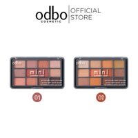 Phấn Mắt & Má Hồng Odbo 12 Ô Mini Palette Eýehadow & Blush OD1045