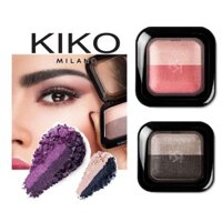 Phấn mắt, màu mắt KIKO Duo 2 màu - Hàng Pháp Đủ Bill