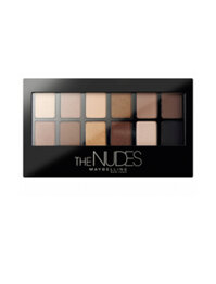 Phấn mắt Maybelline The Nudes Palette – 12 màu, tông chuẩn, lâu trôi