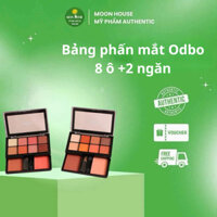 Phấn mắt ODBO 2 Tầng với 8 ô + 2 phấn má
